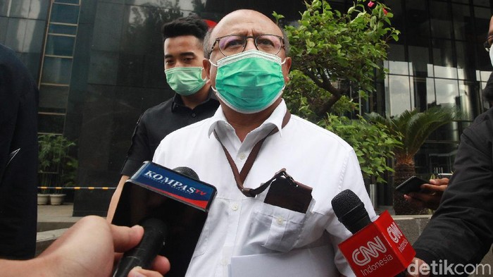 Dirut Jiwasraya, Hexana Tri Sasongko menyambangi KPK untuk membahas dana pensiunan pegawai KPK yang tertahan di Jiwasraya dengan nilai polis mencapai Rp 20 miliar.