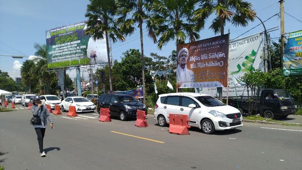 Lalu lintas arah Puncak, Bogor yang sempat dialihkan kini normal kembali.