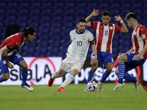 Messi Vs Paraguay: Dibuat Frustasi, Cetak Gol Tapi Dianulir VAR
