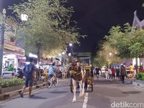 Rekayasa Lalin Saat Car Free Night Tahun Baru di Tugu-Malioboro-Titik Nol Jogja