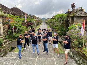 Saat Ratusan Pecinta Pajero Touring dan Promosi Pariwisata Bali
