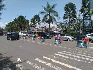 Minggu Sore, Arus Lalin dari Puncak Pass ke Ciawi Ramai Lancar