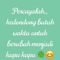 Mohon maaf tapi ada yang tahu nggak hubungannya kedondong sama kupu-kupu? Kepompong kali ah.. Foto: Twitter @txtdrstoryWA