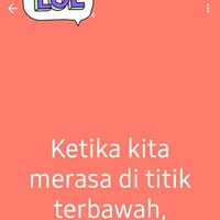 Tenang aja, hidup memang kadang di atas, kadang di bawah. Yang penting terus berusaha aja guys.. Foto: Twitter @txtdrstoryWA