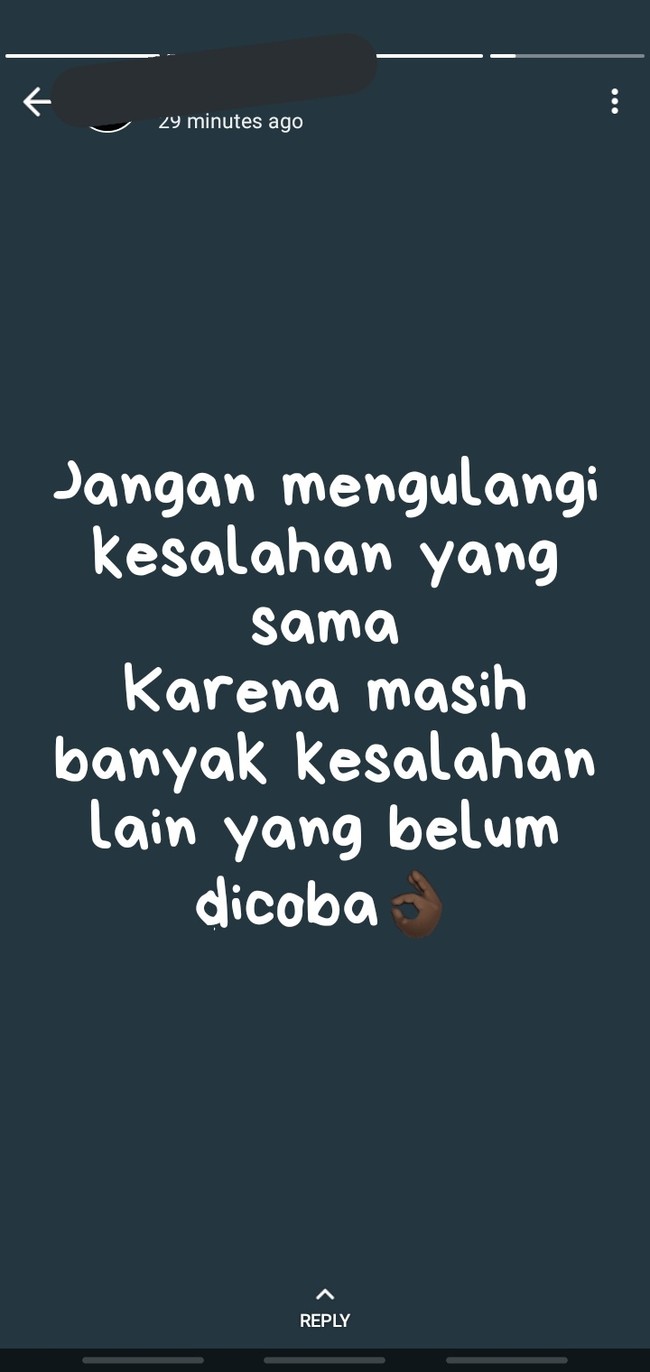 Memang ada benarnya sih.. Tapi kan kalau bisa dikurangin dong kesalahannya. Foto: Twitter @txtdrstoryWA