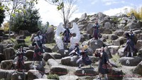 Perwakilan dari taman tersebut memberi tahu CNN Travel bahwa atraksi baru di taman rekreasi Nijigen no Mori dan wahana tersebut sangat populer sejak dibuka pada bulan Oktober. Ini patung Akatsuki. 