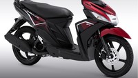 Di luar ubahan grafis dan warna, Yamaha Mio M3 masih mempertahankan mesin Blue Core 125 cc, yang dikombinasi dengan fitur Eco Indicator, sehingga  penggunanya bisa berkendara secara efisien. Foto: Dok. YIMM