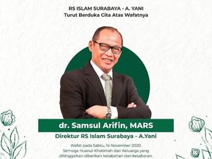 Dirut Rumah Sakit Islam Surabaya Meninggal Terpapar COVID-19