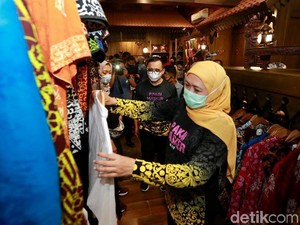 Berkunjung ke Banyuwangi, Gubernur Khofifah Semangati Pelaku UMKM