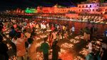 India Kembali Pecahkan Rekor Dunia Lampu Terbanyak di Festival Diwali