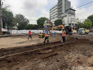 Proyek Koridor Kayutangan Kota Malang Dikerjakan, Jalur Trem Kolonial Ditemukan