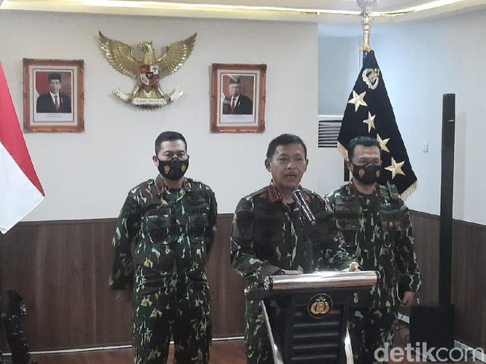 Kapolri Jenderal Idham Azis soroti peningkatan COVID-19 di Tanah Air (Yogi Ernes/detikcom)