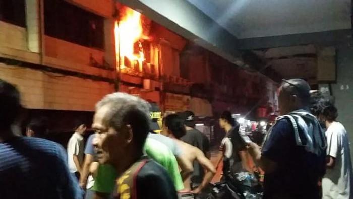 Kebakaran ruko di Tamansari, Jakbar, mengakibatkan seorang bocah tewas (dok. Istimewa)