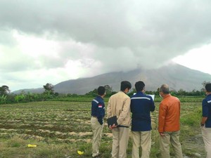 Hindari Ada Korban, Badan Geologi ESDM Monitoring Aktivitas Sinabung