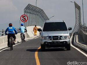 Overpass Tegalluar Bandung Sudah Bisa Dilintasi