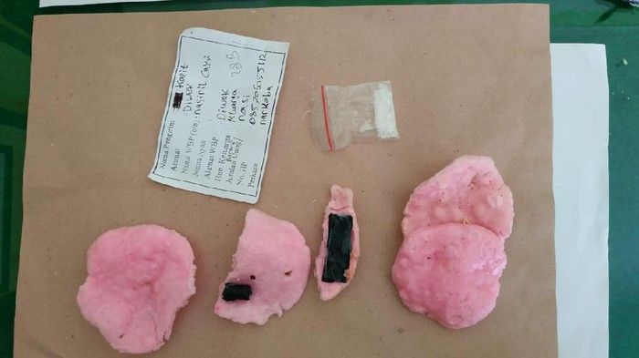 penyelundupan sabu lewat kerupuk upil