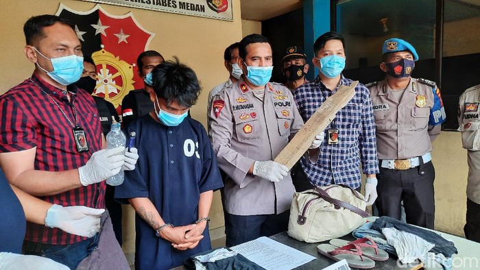 Pria di Medan nekat membakar orang hidup-hidup gegara sakit hati (Haris Fadhil/detikcom)