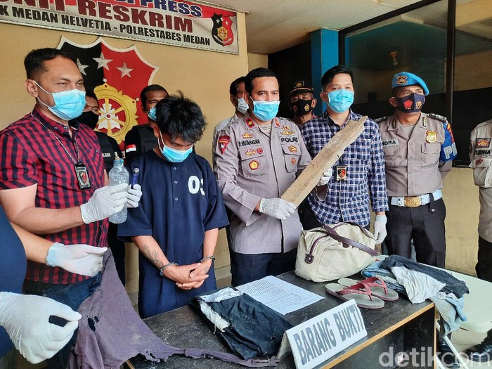 Pria di Medan nekat membakar orang hidup-hidup gegara sakit hati (Haris Fadhil/detikcom)