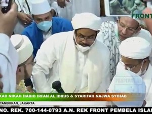 Abaikan Prokes di Nikahan Putri Habib Rizieq, Kepala KUA Tanah Abang Dicopot