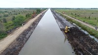 Salah satu pekerjaan WIKA adalah irigasi seluas 43.503 Ha atau setara dengan 65,7% luas Jakarta.Foto: Dok. PT Wijaya Karya (Persero) Tbk