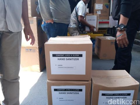 Satgas COVID-19 Kirim bantuan untuk Maulid Nabi di Kediaman Habib Rizieq