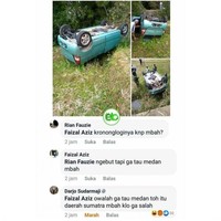 Maksudnya bukan kota Medan Pak.. Salah paham nih si Bapak ah.. Foto: Instagram/@receh.soplak