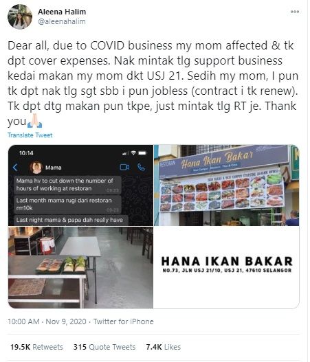 Kisah Wanita Bantu Viralkan Resto Ibunya