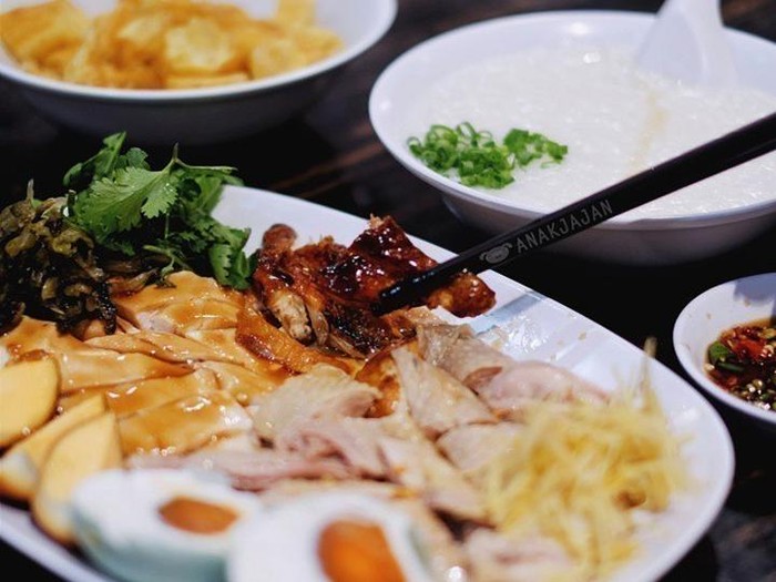 Warung makan Chinese food kaki lima 5 Warung Chinese Food Kaki Lima di Mangga Besar, Ada Bubur hingga Bakmi