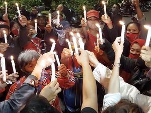 Laskar Nikita Mirzani Bikin Aksi Dukungan, Diusir karena Tak Izin