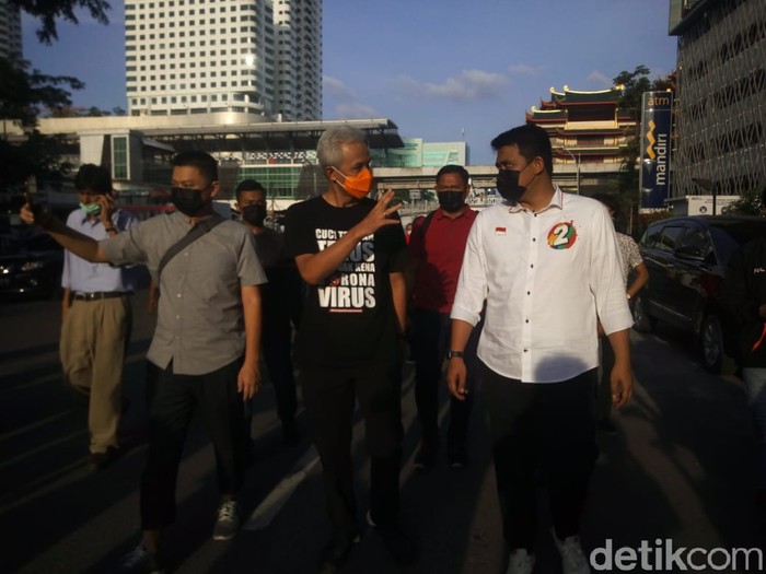 Ganjar ikut Bobby kampanye di Medan