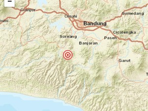 Gempa M 3 Kembali Guncang Kabupaten Bandung