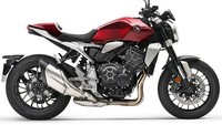 Kemudian geser sedikit ke belakang, motor ini menggunakan subframe baru, pelek aluminium baru 7 palang, yang mirip dengan pelek jari-jari. Honda CB1000R 2021 hadir dengan dua varian warna, hitam dan merah. Foto: Honda