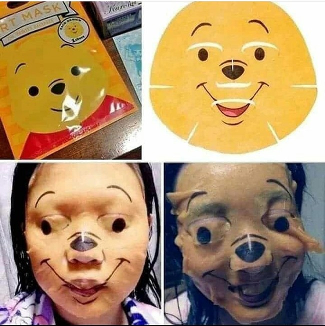 Kadang emang suka gitu guys, produk di dalam kemasan nggak sesuai sama iklannya. Alhasil jadinya begini deh.. Foto: Instagram/@flashback_post