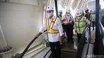 Momen Budi Karya Jajal LRT Jabodebek