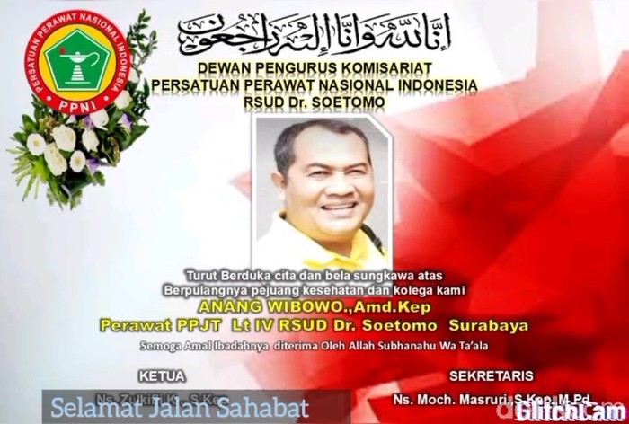 Perawat Senior RSU dr Soetomo Surabaya Meninggal Akibat COVID-19