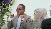 Ekspresi lega Sule setelah proses ijab kabul selesai. (Foto: dok. YouTube Rans Entertainment)