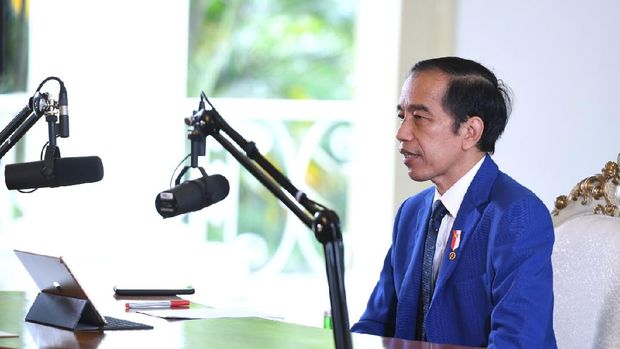 Presiden: PBB Harus Berperan Penuhi Akses Terhadap Obat-Obatan dan Vaksin bagi Semua. (Lukas - Biro Pers Sekretariat Presiden)