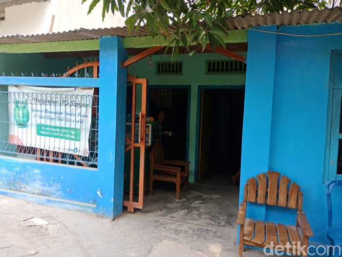 rumah yang kamarnya disewa untuk kencan Saifudin dengan PSK