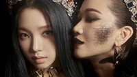 Karina menjadi pembuka teaser lagu utama aespa yang berjudul Black Mamba. (Foto: dok. SM Entertainment) 