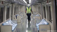 Kereta-kereta canggih ini pun dibuat di PT Inka (Persero).