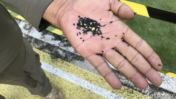 Vandalisme Jogging Track Alun-alun Tangerang