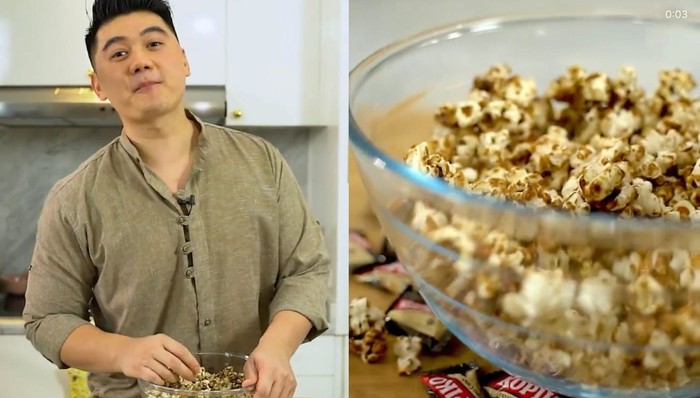 Viral Popcorn Chef Arnold K-POP, Kini Muncul Popcorn Rasa Permen Unik