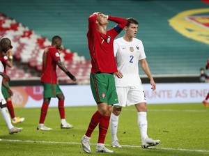 Cristiano Ronaldo Masih Mandul Lawan Timnas Top Eropa