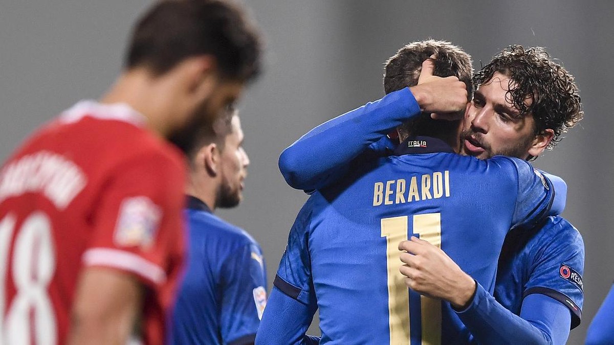 Italia kehilangan tiga pemain menjelang hadapi Bulgaria dan Lithuania (Foto: Fabio Ferrari/AP)