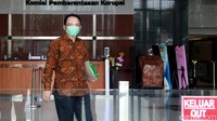 Marzuki Alie diperiksa sebagai saksi untuk tersangka Direktur PT Multicon Indrajaya Terminal (MIT) Hiendra Soenjoto.