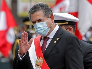 Presiden Peru Manuel Merino Mengundurkan Diri Setelah 5 Hari Menjabat
