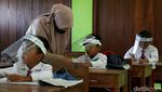 Gunung Merapi Siaga, Siswa di Boyolali Ini Tetap Bersekolah
