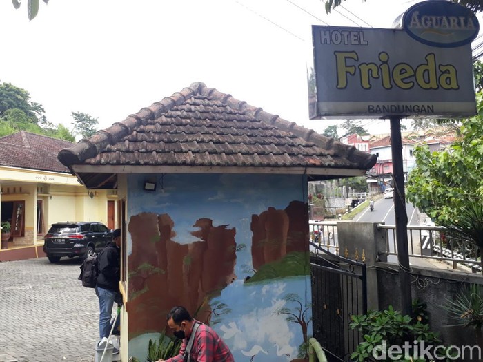 Hotel lokasi penemuan mayat gadis ABG di Kabupaten Semarang, Senin (16/11/2020).
