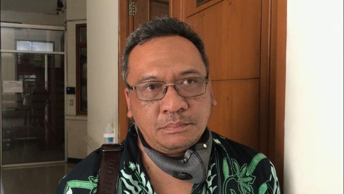 Kuasa hukum MAKI, Kurniawan di Pengadilan Negeri Jakarta Selatan