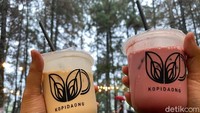 Terakhir jangan lupa abadikan momen seru saat ngopi dan bersantai di Kopi Daong. Pastikan datang lebih awal, untuk menghindari antrean panjang di kafe hits ini.  Foto: detikFood